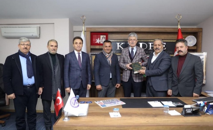 AK Parti Kocaeli İl Başkanı Ellibeş, KEDFE’yi ziyaret etti