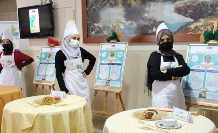 Suriyeli ve Türk öğrenciler yöresel lezzetleri Bursa yarıştı