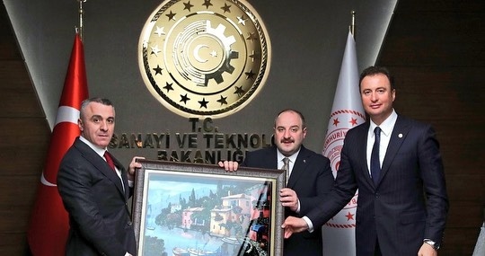 Vali Bilgin Ankara'da ziyaretlerde bulundu