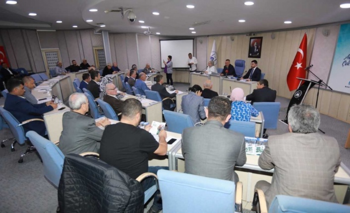 Adapazarı Belediyesi mayıs ayı meclis toplantısı yapıldı