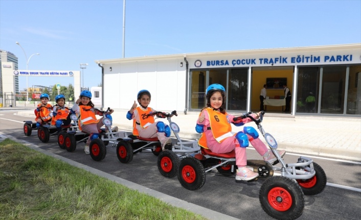 Çocuk Trafik Eğitim Parkı'nın yapımı tamamlandı