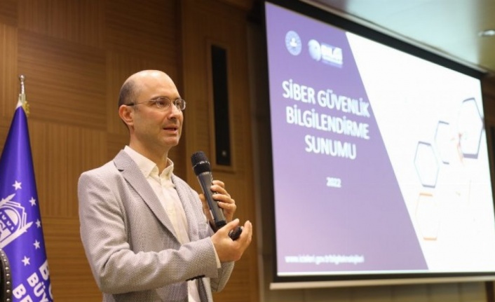 Bursa Büyükşehir'de hizmet içi 'siber güvenlik' eğitimi