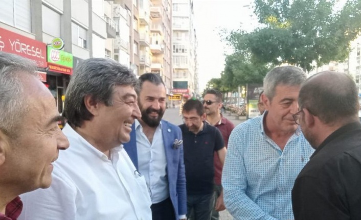 İYİ Parti Kayseri'den esnaf ziyareti