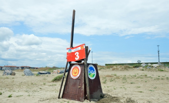 Karasu sahilindeki gözlem kulesinin tahrip edilmesi nedeniyle soruşturma başlatıldı
