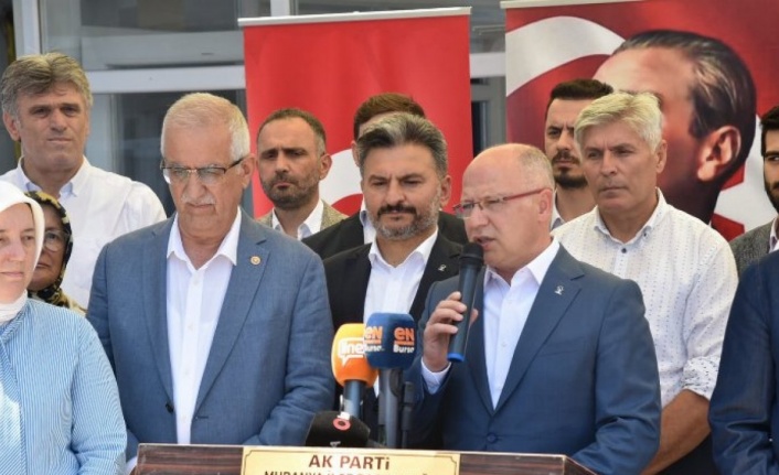 Bursa'da AK Partili kadrolar Mudanya'yı karış karış dolaştı