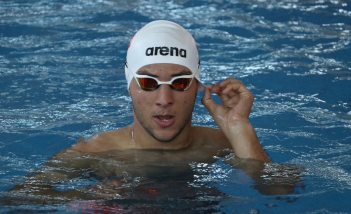 Özel sporcu Veysi Turan, Boğaziçi Kıtalararası Yüzme Yarışı'nda birinci olmayı hedefliyor