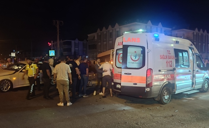 Sakarya'da trafik kazasında 1 kişi yaralandı
