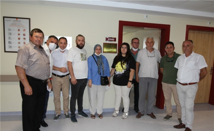TÜ Hastanesi'ndeki kermeste elde edilen gelirle sağlık çalışanı anısına oda yenilendi