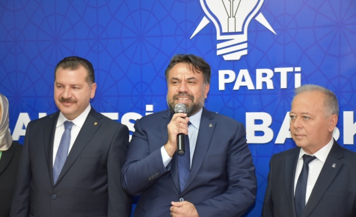 Balıkesir Büyükşehir Belediye Meclisi Üyesi Karaboğa, AK Parti'ye katıldı