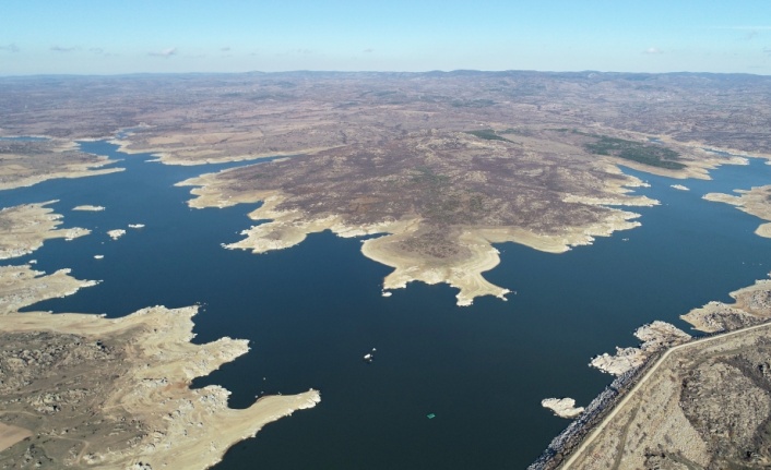 Trakya'daki 14 barajın ortalama doluluk oranı yüzde 47 ölçüldü