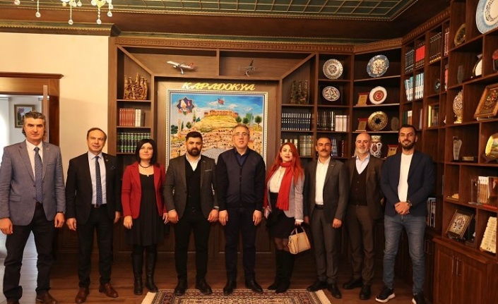 TÜRSAB yöneticilerinden Mehmet Savran'a ziyaret
