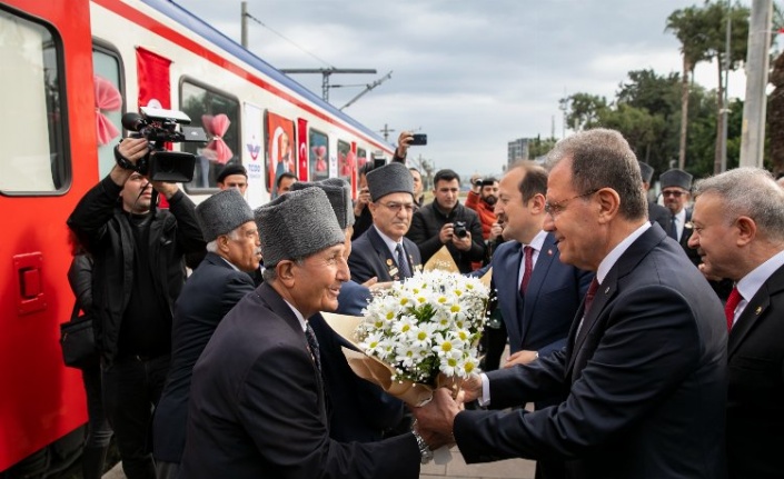 Atatürk’ün Mersin’e gelişinin 100. yıl dönümü törenle anıldı