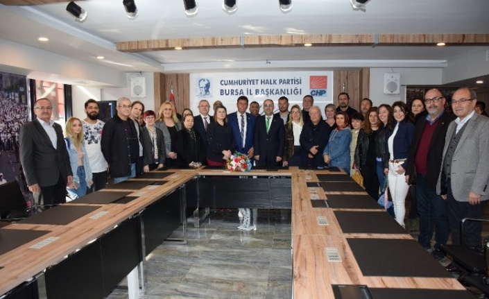 CHP Bursa'ya Memleket'ten katılım