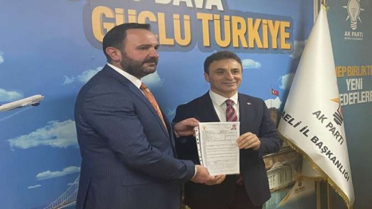 Gebze Milli Eğitim müdürü Şener Doğan, AK Partiden aday adayı oldu