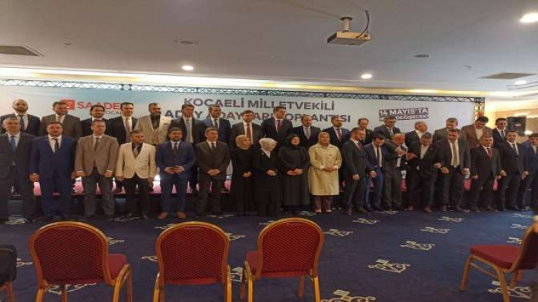 Saadet Partisi Kocaeli'de aday adaylarını tanıttı