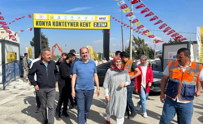 Konya Konteyner Kent'e Başkan Altay'dan ziyaret