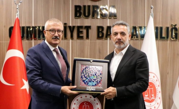 MÜSİAD Bursa'dan Başsavcı Solmaz'a nezaket