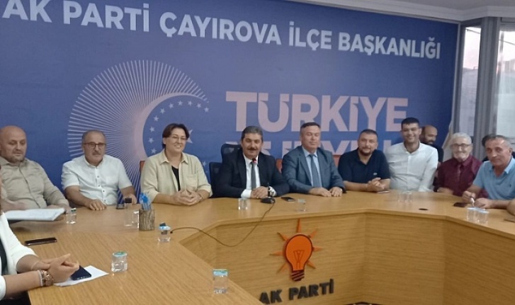 AK Parti Çayırova İlçe başkanı Yusuf Günay istifa etti