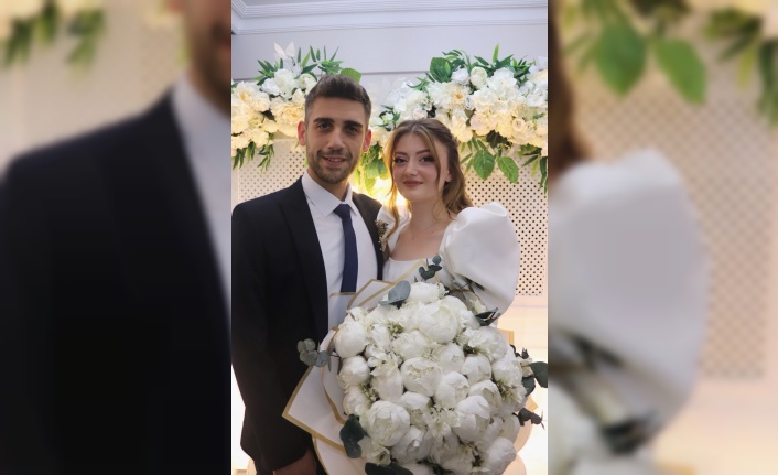 Gazeteci Furkan Çalışkan, Evliliğe ilk adımı attı