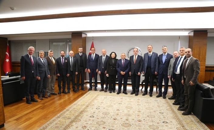 İslam Kalkınma Bankası'ndan Kayseri Büyükşehir'e ziyaret